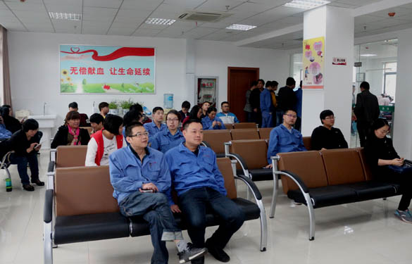 弘扬真善美，兴发娱乐电缆员工起劲加入无偿献血