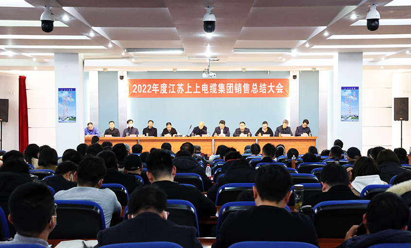 “卯”足劲头，奋战“兔”年——兴发娱乐电缆召开2022年度销售总结大会