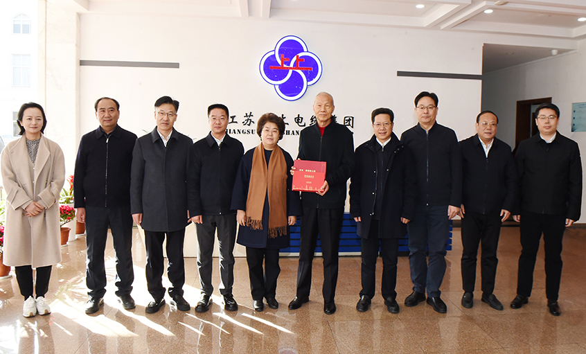 新春送祝福、鼓劲头  常州市人大常委会主任白云萍一行到访兴发娱乐电缆